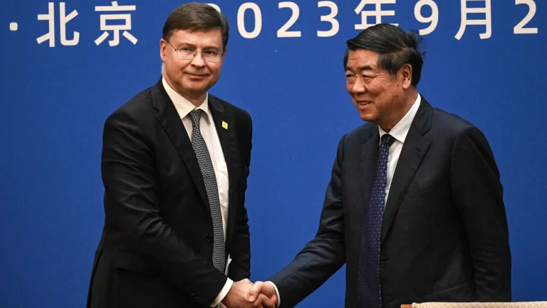 China And Europe Try To Dial Down Trade Tension
