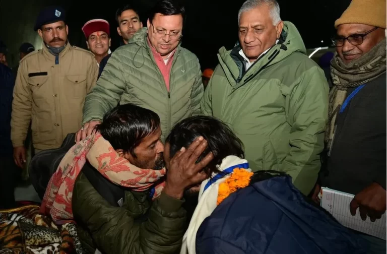 Uttarakhand Tunnel Collapse: The Story Behind This Heart-Warming Father-Son Kiss