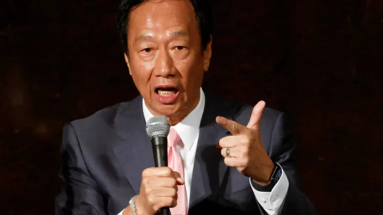Billionaire Foxconn Founder Drops Out Of Taiwan’s Presidential Race