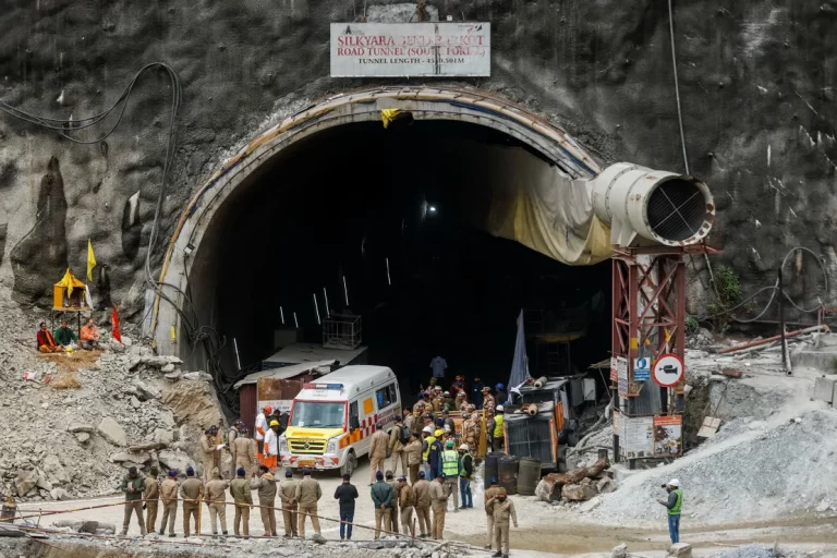 Rescuers Successfully Drill Through To Trapped Men In Himalayan Tunnel In Breakthrough For Perilous Operation