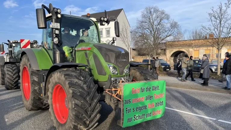 German Far-Right Seeks To Piggyback On Farmer Protests