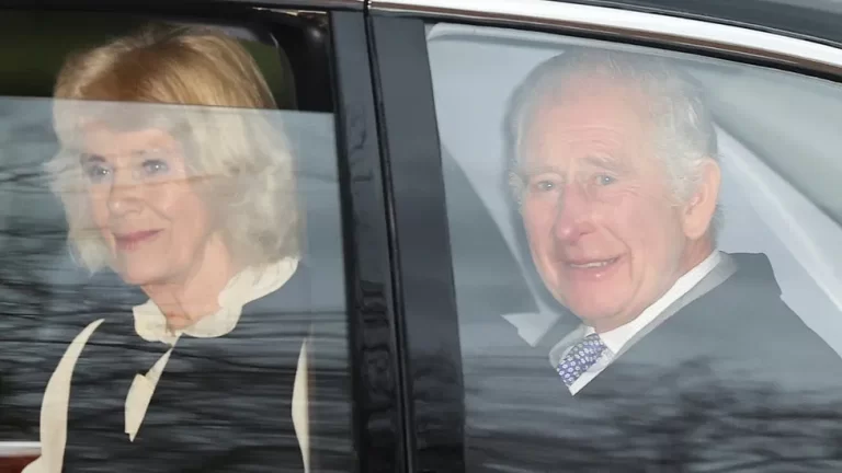 King Charles Seen For First Time Since Diagnosis As Prince Harry Arrives In The UK