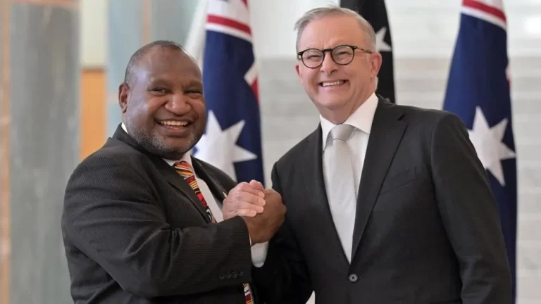 James Marape: PNG Leader Makes Historic Speech In Australia Amid China Tensions