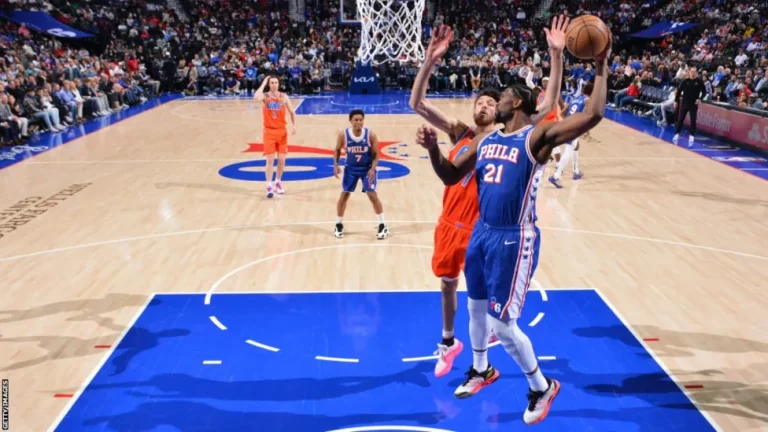NBA: Joel Embiid Returns From Injury As Philadelphia 76ers Beat Oklahoma City Thunder